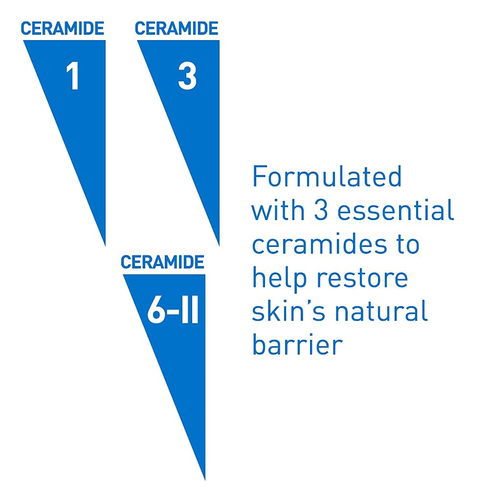CeraVe Renewing Salicylic Acid Cleanse, Face Wash Smooths & Softens Skin