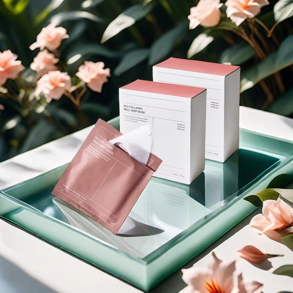BIODANCE Bio-Collagen Real Deep Mask, Hydrating Overnight Hydrogel Mask, Pore Minimizing