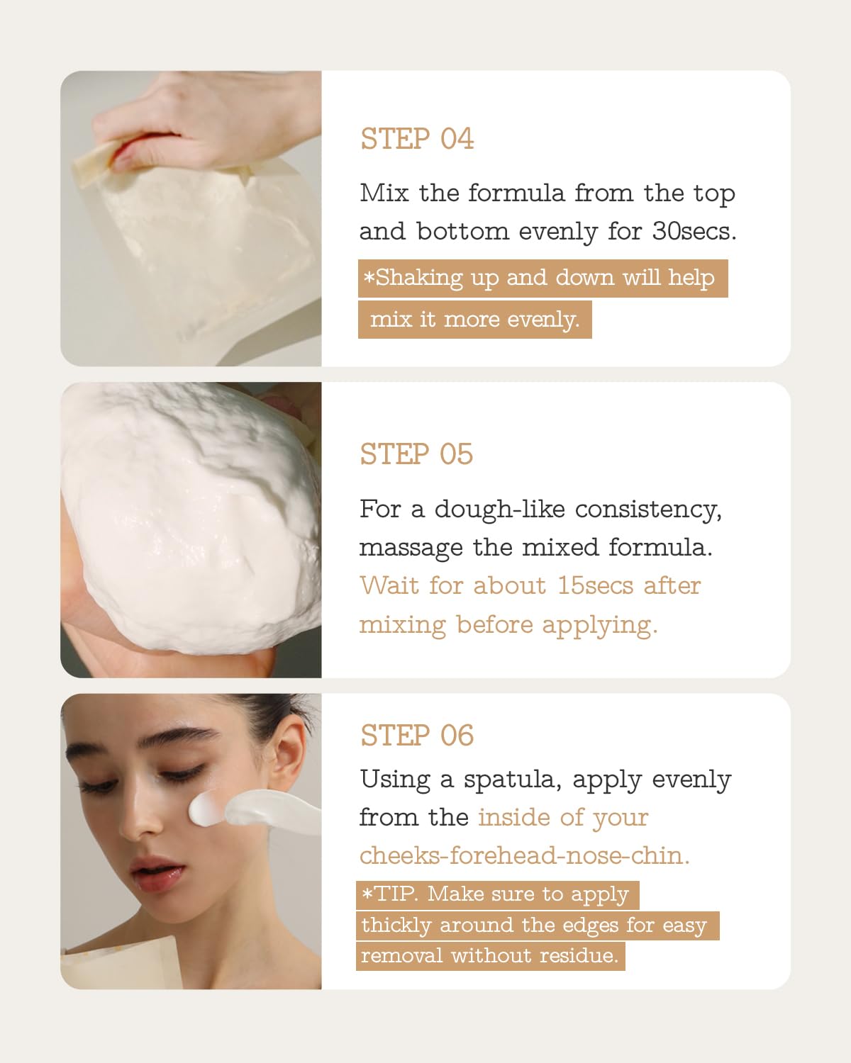 FULLY Rice Dough Facial Modeling Mask