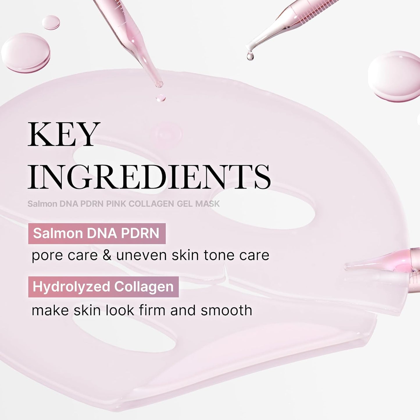 medicube Salmon DNA PDRN pink collagen jelly gel mask