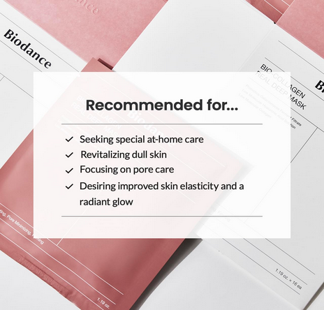 BIODANCE Bio-Collagen Real Deep Mask, Hydrating Overnight Hydrogel Mask