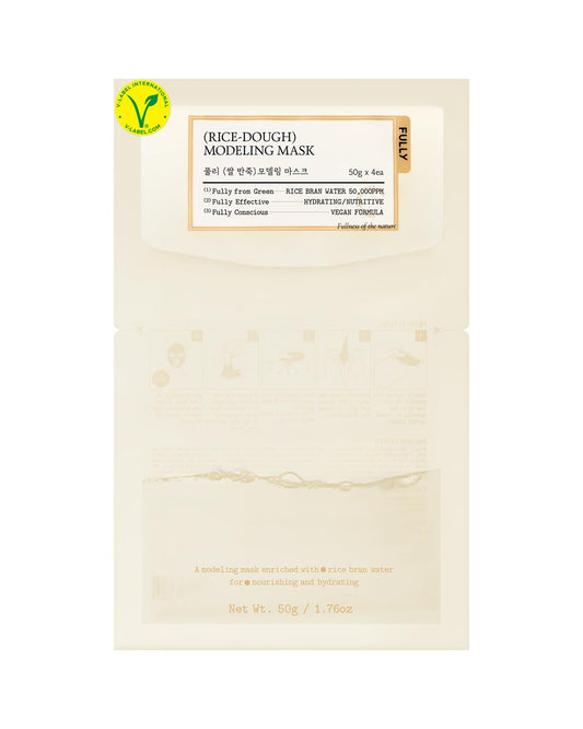 FULLY Rice Dough Facial Modeling Mask